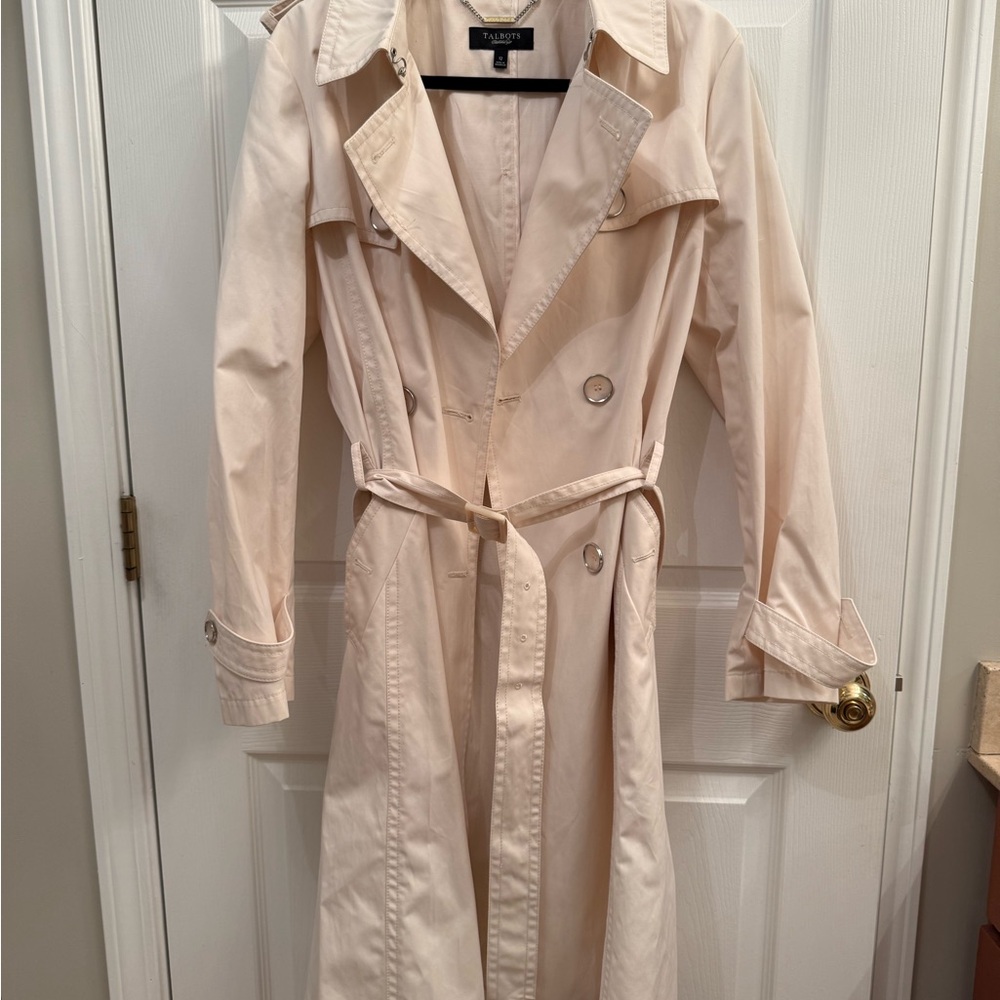 Talbots Women's Beige Trench Coat